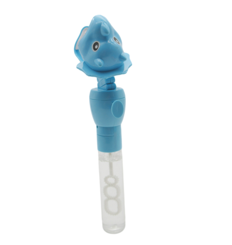 bubble toy with dino grabber